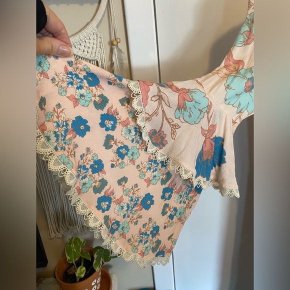 SOLD Free People Penny Printed Maxi Bodysuit - Picture 5 of 7